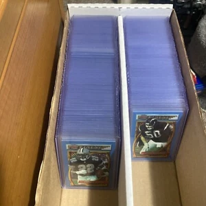 1994 topps finest football complete set 1-220 mint! w/top loads - Picture 1 of 2