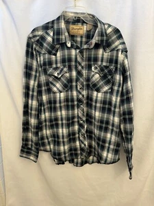 wrangler retro pearl snap shirt Xl - Picture 1 of 7