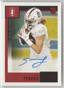 Simi Fehoko 2021 Panini Chronicles Score Draft Picks Auto Stanford Cardinal /149 - Bild 1 von 2