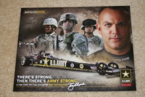 2009 Tony Schumacher U.S. Army Top Fuel NHRA Hero Card - Picture 1 of 1