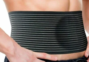 Umbilical Navel Hernia Belt for Men and Women/Abdominal Support Binder with pad - Picture 1 of 4