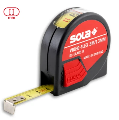 SOL A Convex Tape Measure 3m Video-Flex – With Window for Internal Measurements - Image 1 of 4