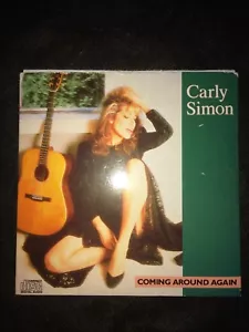 CARLY SIMON - COMING AROUND AGAIN (1986) RARE EARLY CD SINGLE - Foto 1 di 2
