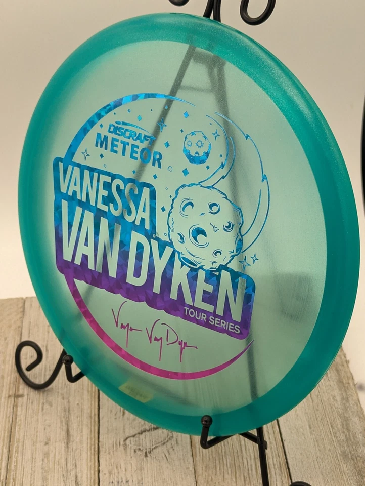 New Discraft 2021 Van Dyken TS Metallic Z Meteor Midrange Golf Disc 177+ grams  - Image 1 of 4
