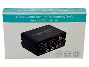 NIB HDMI Audio Return Channel & DAC Audio Converter AV-248-BK - Picture 1 of 8