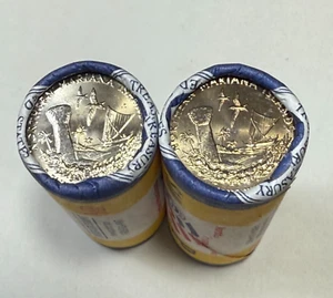 2009 P 2009 D NORTHERN MARIANA ISLANDS QUARTERS MINT SEALED ROLLS $20 FACE VALUE - Picture 1 of 3
