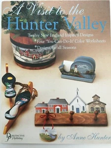 A Visit to the Hunter Valley Tole Painting Pattern Book Lighthouse Snowman Roses - Picture 1 of 8