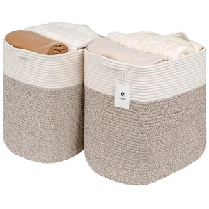 Collapsible Laundry for Hamper,Medium Large Storage Bins Fabric Storage Box, ... - Picture 1 of 9