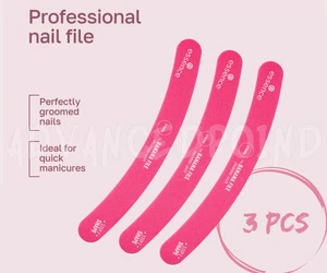 Set di 3 lime per unghie Essence Banana - strumento manicure delicato e senza nano - Foto 1 di 3