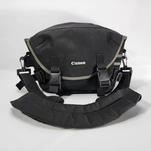 Canon Negro Digital Acolchado Gadget Cámara Estuche Bolso Hombro Correa Ajustable - Imagen 1 de 15