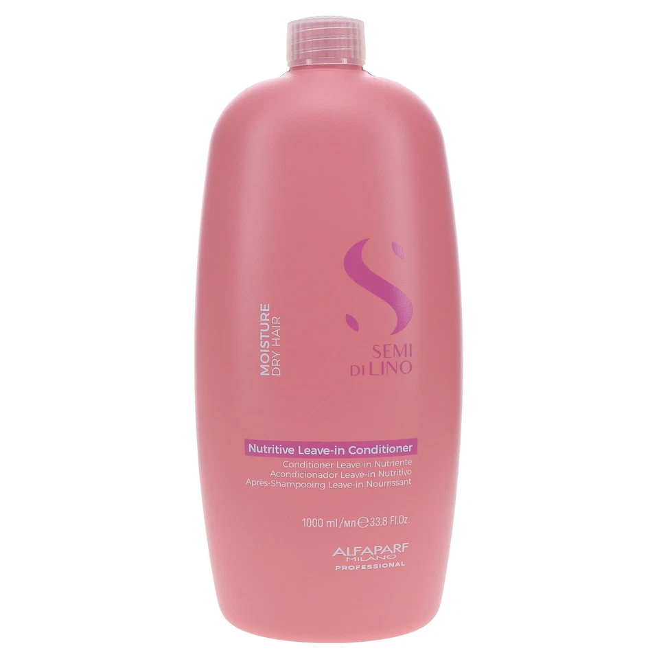 Alfaparf Milano Semi Di Lino Moisture Nutritive Leave-in Conditioner 33.8 oz - Image 1 of 4
