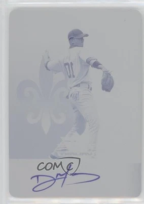 2012 Leaf Valiant Printing Plate Magenta 1/1 Deven Marrero #VA-DM1 Auto 0t3 - Image 1 of 3