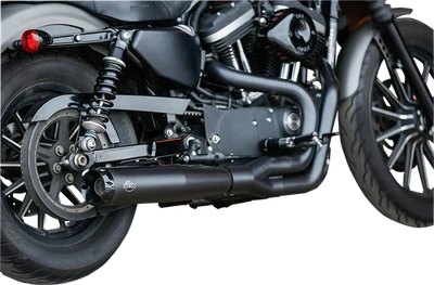 Sistema de escape S&S Black 50 State Legal Superstreet 2-1 2014-22 Harley Sportster Foto 1 de 3
