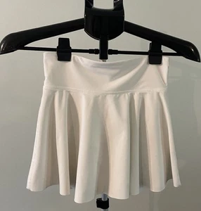Old Navy Active Powersoft Go Dry Cool Skort White Girls Size L Pocket On Shorts - Picture 1 of 4