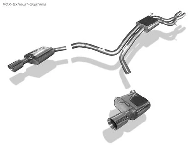Impianto Completo Audi A6 4G Tipo C7 3.0 TFSI QUATTRO Ogni 100Mm Doppia Parete - Immagine 1 di 4