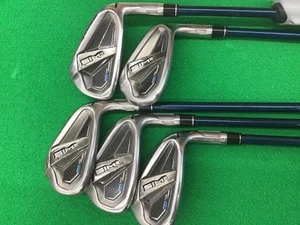 TaylorMade SIM2 MAX OS Iron Set 7-9,Pw,Aw 5pc Flex Stiff TENSEI BLUE TM60 - Picture 1 of 5