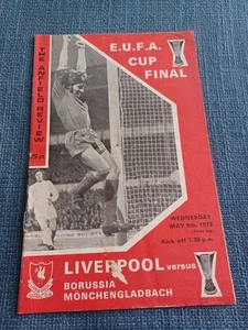 Liverpool V Borussia Monchengladbach UEFA Cup Final 1st Leg 9/5/1973 - Picture 1 of 2