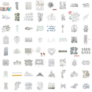 Various Metal Cutting Dies Cut Die Mold Die Scrapbook Making Embossing Stencil - Picture 1 of 166