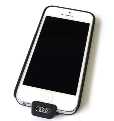 iPhone 5 5S SE Wireless Charger Case Original AUDI Accessories 8W0051435A Qi - Image 1 of 4