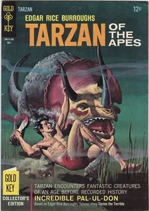 Cómics Gold Key - Tarzán de los simios de Edgar Rice Burroughs #167 en estado bastante bueno+ mayo 1967 - Imagen 1 de 2