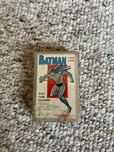 Batman playing card game complete 1966 National Periodical Whitman - Picture 1 of 2