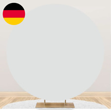 180Cm Durchmesser Weiß Einfarbiger Hintergrund Abstrakte Weiße Textur Fotografie