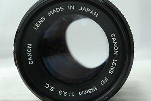 Canon FD 135mm F3.5 S.C. Lens  SN204072
