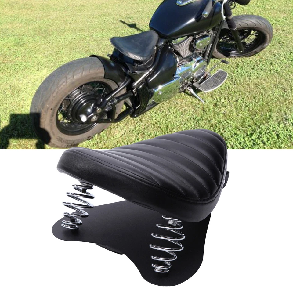 Base de sillín de asiento individual con resorte para motocicleta Suzuki Boulevard/Intruder Bobber EE. UU. Foto 1 de 4