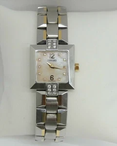 Ladies Concord La Scala with Square Mother of Pearl Face & Diamonds - Picture 1 of 5
