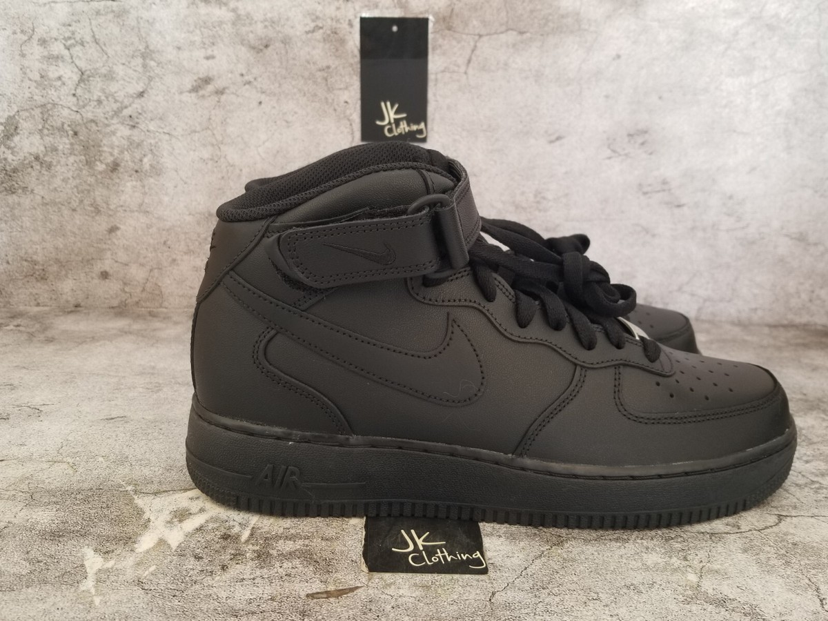 Nike Air Force 1 Mid '07 Triple Black 2021 for Sale Nike Air Force 1 Mid '07 Triple Black 2021 for Sale