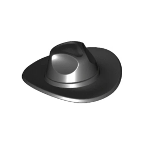 LEGO - Minifigura, Sombrero de Vaquero, Ala Muy Ancha, Estilo Outback - TÚ ELIGES TU COLOR Foto 1 de 1