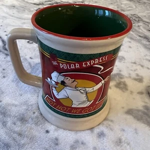 Polar Express Hot Hot Hot Chocolate Mug Warner Bros 3D Embossed Collectable Cup - Bild 1 von 15