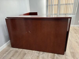 napa by office star products l shaped reception desk - Picture 1 of 3