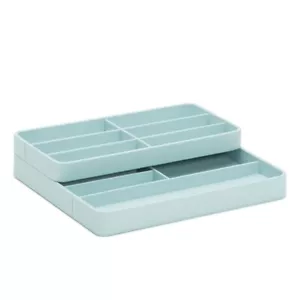 WOLF Watch Storage Valet & Strap Tray Aqua - Picture 1 of 8