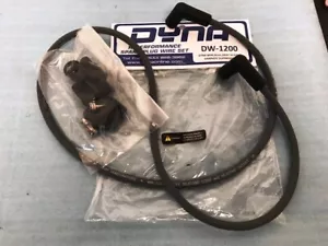 DYNA DW-1200 DYNATEK GRAY SILICONE SUPPRESSION SPARK PLUG WIRES LEADS 8mm HARLEY - Picture 1 of 1