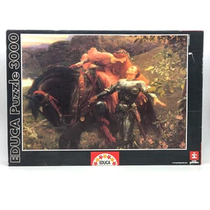 Educa 3000 Piece Jigsaw Puzzle La Belle Dame Sans Merci - Picture 1 of 8