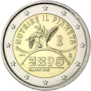 2 Euro Italia 2015 * EXPO 2015, Milano * Unc - Foto 1 di 2