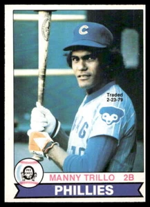 1979 O-Pee-Chee #337 Manny Trillo Philadelphia Phillies NR-MINT OPC SET BREAK! - Picture 1 of 2
