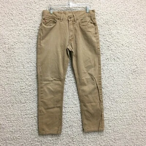 Polo Ralph Lauren 650 Pants 32x32 (Fits 32x29) Mens Brown Chino Straight Trouser - Picture 1 of 14