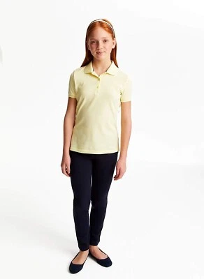 French Toast Girls' Big Stretch Skinny 2 Pack Adjustable Waist Knit Pant C22 - Image 1 of 3