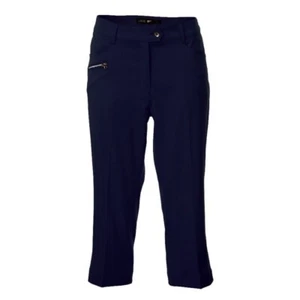 JRB Ladies/Womens Golf City Capri Trousers, Black, Stretch Fabric, NEW - Picture 1 of 1