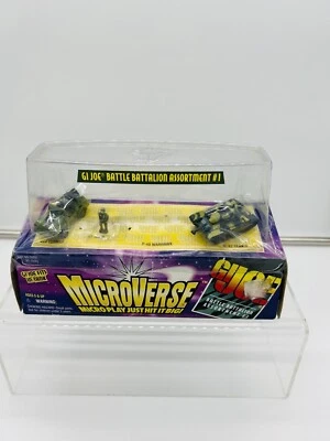 Boneco Kenner Microverse GIJOE 1996 BATTLE BATTALION ASSORTMENT #55003 faltando 1 - Imagem 1 de 4