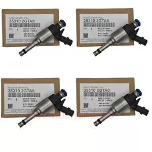 OEM NEW 4PCS Fuel Injector For Hyundai Sonata Kia Sorento 2015-2017 353102GTA0 - Picture 1 of 9