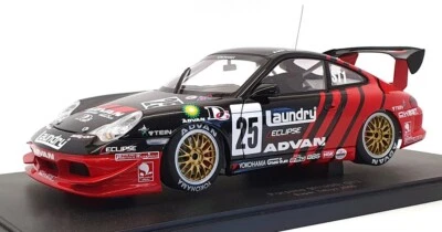 Autoart 1/18 Scale 80587 Porsche 911 (996) GT3 #25 Super Taikyu 2005 - Red/Black - Image 1 of 4