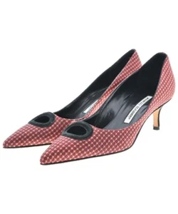 MANOLO BLAHNIK Pumps RedxBeigexBlue(Patterned ) 36(Approx. 22.5cm) 2200526186037 - Picture 1 of 9