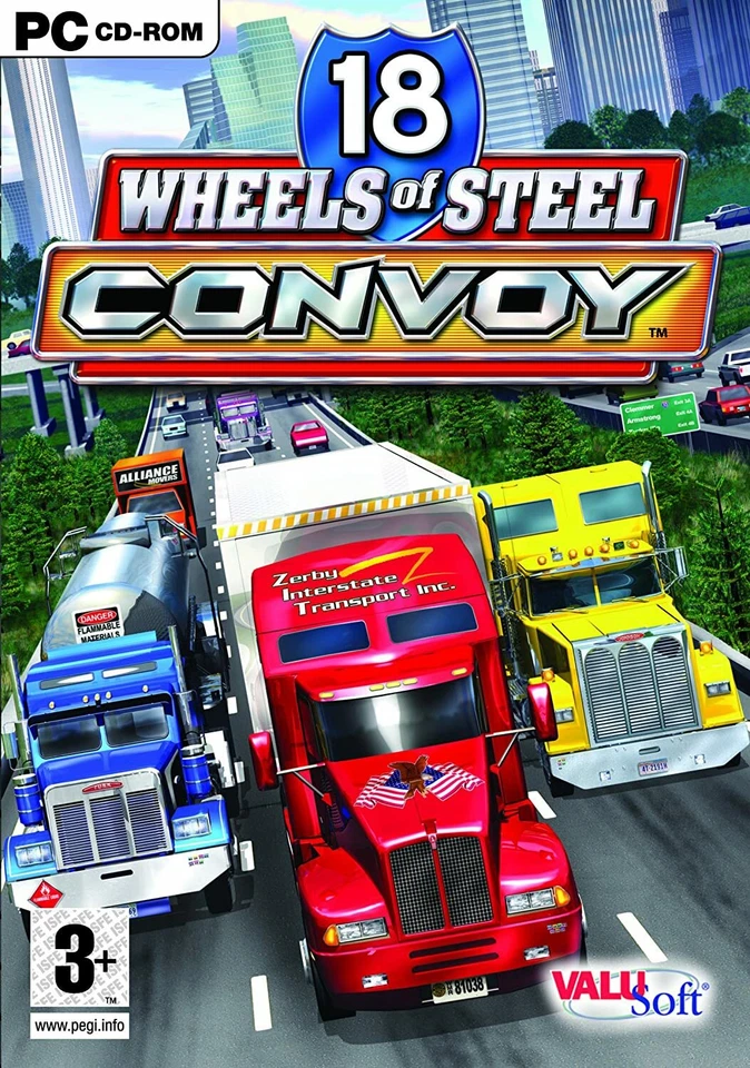 18 Wheels of Steel Convoy PC NEW  - Image 1 of 1