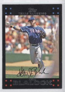 2007 Topps Pepsi Food Issue Hank Blalock #P152