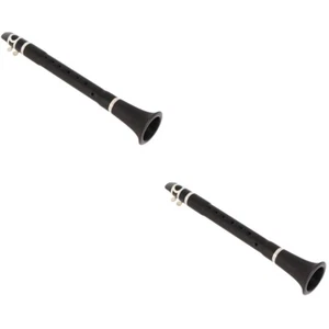 2pcs Mini Klarinette Pocket Clarinet Keyless Clarinette Erwachsener Klarinette - Bild 1 von 12