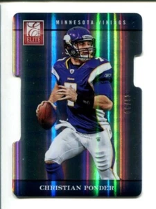 2012 Elite Aspirations Die-Cut #56 - Christian Ponder /93 🏈 - Bild 1 von 3