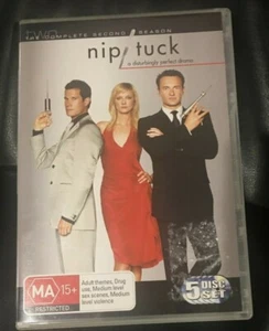 Nip/Tuck : Season 2 (DVD, 2005, 5-Disc Set) Very Good Condition Region 4 - Picture 1 of 5